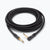 On-Stage OSPRO-ICR-25 Production-Grade Braided Instrument Cable (Right Angle to Straight) 25 ft