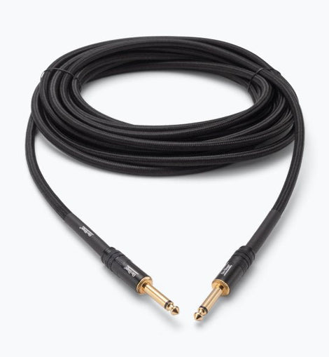 On-Stage OSPRO-ICS-15 Production-Grade Braided Instrument Cable (Straight to Straight) 15 ft