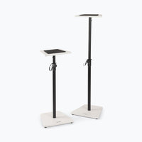 On-Stage SMS7500W Wood Studio Monitor Stands (White, Pair)