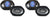 2 Pair Absolute TQ-684 6"x8" 600W 4-Way full-range Coaxial Speakers