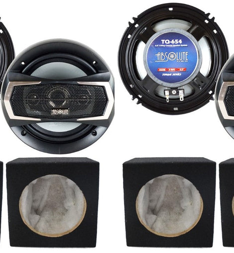 2 Pair Absolute TQ-654 6.5