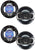 2 Absolute TQ-654 6.5" 400W 4-Way full-range Coaxial Loudspeakers Car Speakers