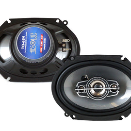 Absolute TQ-684 6"x8" 600W Speakers + Harness Fit 2005-07 Ford F250/350/450/550