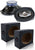 Absolute TQ-695 6x9" 5-Way Coaxial Car Speakers 600W + 6X9" Enclosure Empty Box