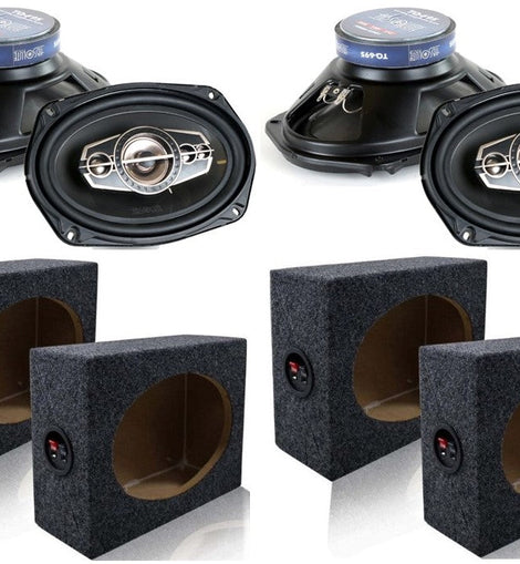 2 Pair Absolute TQ-695 6x9