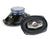 Absolute TQ-695 6x9" 5-Way Coaxial Car Speakers 600W Pair Carbon Fiber Cone Full-Range Audio Upgrade