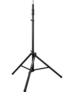 Ultimate Support TS-110BL Air-Powered Series® Lift-assist Aluminum Tripod Speaker Stand with Integrated Speaker Adapter - Extra Tall & Includes Leveling Leg