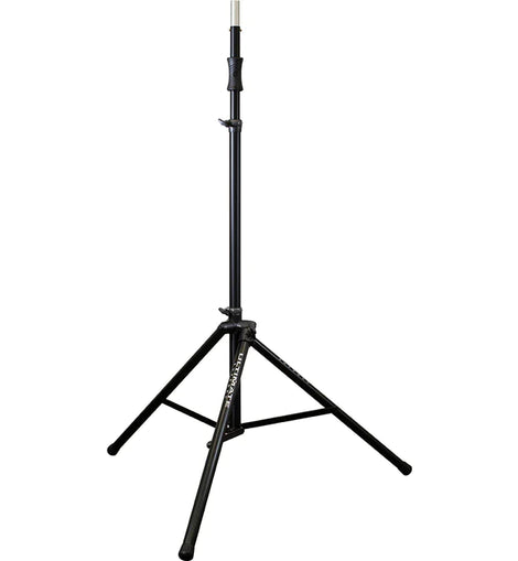 Ultimate Support TS-110BL Air-Powered Series® Lift-assist Aluminum Tripod Speaker Stand with Integrated Speaker Adapter - Extra Tall & Includes Leveling Leg