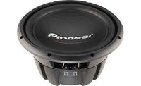 Pioneer TS-A301S4 1600W 12" Champion Single 4-Ohm Voice Coil Component Subwoofer