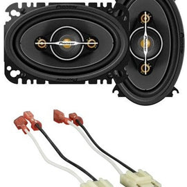 Pioneer TS-A4671F 420W 4x6" 4-way Speakers Fit 1982-UP C/K S-10 S-15 Jimmy Blazer