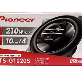 Pioneer TS-G1020S 420W Max (60W RMS) 4" G-Series 2-Way Coaxial Car Speakers