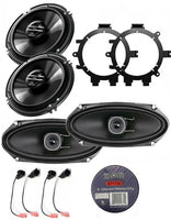Pioneer 6.5" & 4x10" Door & Overhead Speakers Fit 1995-2006 Suburban & Tahoe
