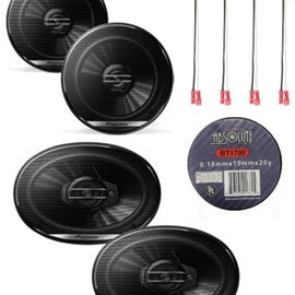 Pioneer 6x9" 3-Way & 6.5" 2-Way Speaker Bundle Fit Chevrolet GMC Buick