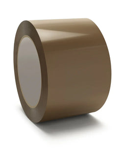 6 XP Audio 144 Rolls Brown Packing Tape 3" x 110 Yards Strong Heavy Duty Sealing Adhesive Tapes for Moving Packaging Shipping Office Storage