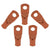 Install Bay CUR20516 Copper Uninsulated Ring Terminal 2/0 Gauge 5/16" 5/PK