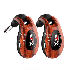 Xvive Audio U2 Digital Wireless System 2.4 GHz for Electric Guitars-RedWood