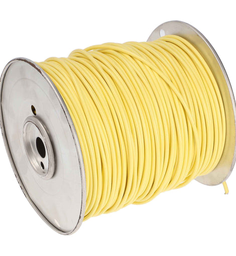Install Bay US12500YL 12 GA US GPT All Copper Primary Wire Yellow - Coil of 500 Ft