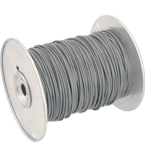 Install Bay US14500GY 14 GA US GPT All Copper Primary Wire Gray - Coil of 500 Ft