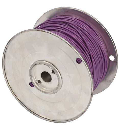 Install Bay US16500PL 16 GA US GPT All Copper Primary Wire Purple - Coil of 500 Ft