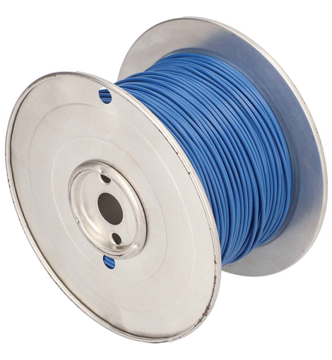 Install Bay US18500BL 18 GA US GPT All Copper Primary Wire Blue - Coil of 500 Ft