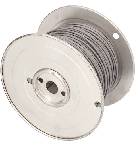 Install Bay US18500GY 18 GA US GPT All Copper Primary Wire Gray - Coil of 500 Ft