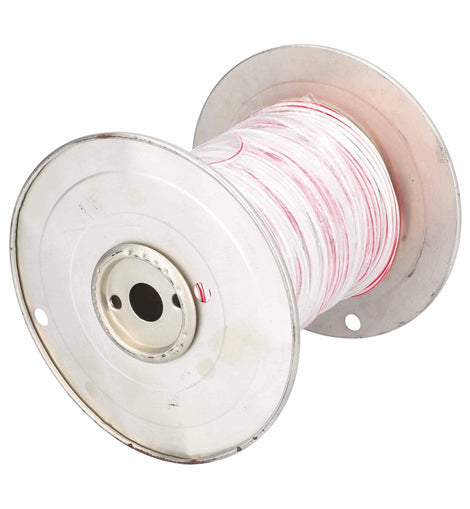 Install Bay US18500WRD 18 GA US GPT All Copper Primary Wire White w/Red Trace