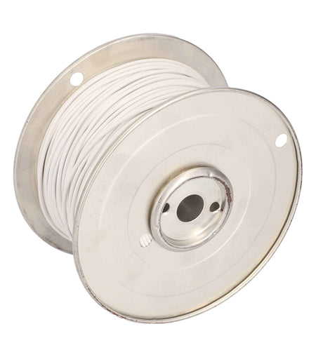 Install Bay US18500WT 18 GA US GPT All Copper Primary Wire White - Coil of 500 Ft