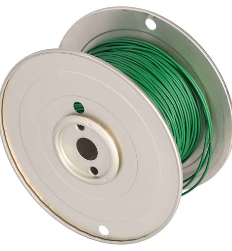 Install Bay US22500GN 22 GA US GPT All Copper Primary Wire Green - Coil of 500 Ft