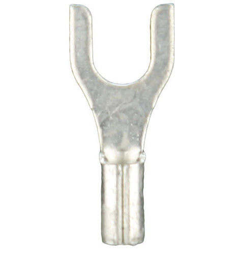 Install Bay USR6 Uninsulated Spade Terminal 22-18 Gauge #6 Package of 100