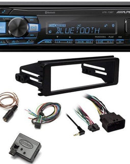 Alpine UTE-73BT In-Dash Digital Media Bluetooth for 1998-UP Harley-Davidson