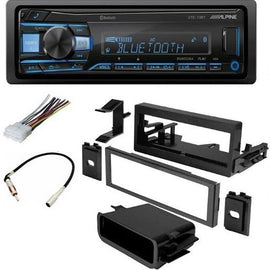 Alpine UTE-73B Single DIN Car Digital Media Stereo For 1995-2005 GM Vehicles