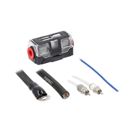 T-SPEC V10-AK4 v10 4 AWG Amp Kit - 2100 W with RCA Cable