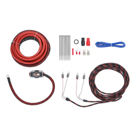 T-SPEC V12-AK4 v12 4 AWG Amp Kit - 2400 W with RCA Cable