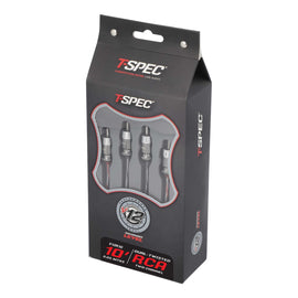 T-SPEC V12R10 RCA v12 Series 2-Channel Audio Cable - 10 FT
