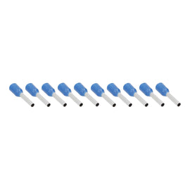 T-SPEC V1618BL-FERR 10-Piece Blue 16/18GA Ferrules - Refill Pack