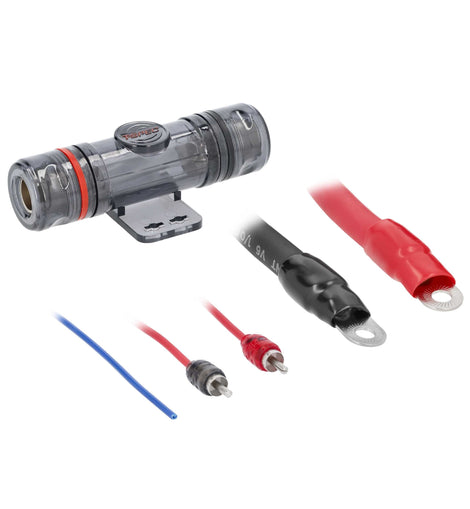 T-SPEC V6-RAK1-0 1/0AWG 2400W Amp Kit With RCA - V6 Series