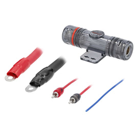 T-SPEC V6-RAK1-0 1/0AWG 2400W Amp Kit With RCA - V6 Series