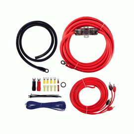 Metra V6-RAK4 4 Gauge Car/Marine Amplifier Wiring Installation Wire Kit w/RCA's