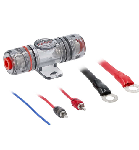 T-SPEC V6-RAK8 8 AWG 400W Amp Kit With RCA - V6 Series