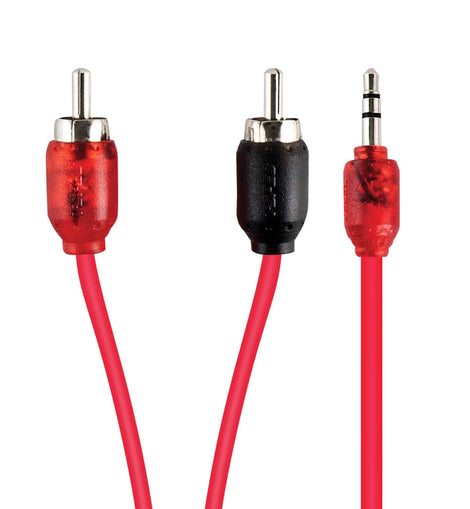 T-SPEC V6R35-12IN v6 Series 2-Channel RCA to 3.5MM Jack - 12 Inch