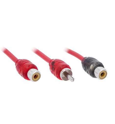 T-SPEC V6RY2-10 RCA v6 Series 2-Channel Audio Y Cable - 1M-2F - 10 Pack
