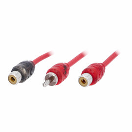T-SPEC V6RY2-10 RCA v6 Series 2-Channel Audio Y Cable - 1M-2F - 10 Pack