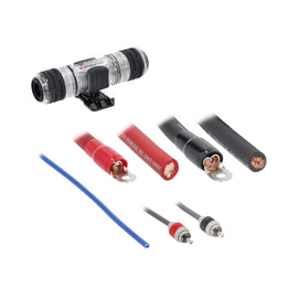 T-SPEC V8-AK1 v8 1/0 AWG Amp Kit - 3800 W with RCA Cable