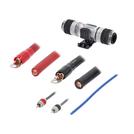 T-SPEC V8-AK1 v8 1/0 AWG Amp Kit - 3800 W with RCA Cable