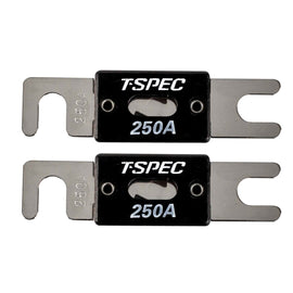 T-SPEC V8-ANL250 250 AMP ANL Fuses V8 Series Nickel Plated-2 Pack