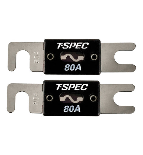 T-SPEC V8-ANL80 ANL Fuses V8 Series Nickel Plated-2 Pack