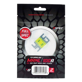 T-SPEC V8-MANL100 Mini ANL Fuses V8 Series Nickel Plated-2 Pack