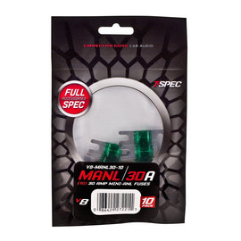 T-SPEC V8-MANL30-10 Mini ANL Fuses V8 Series Nickel Plated-10 Pack