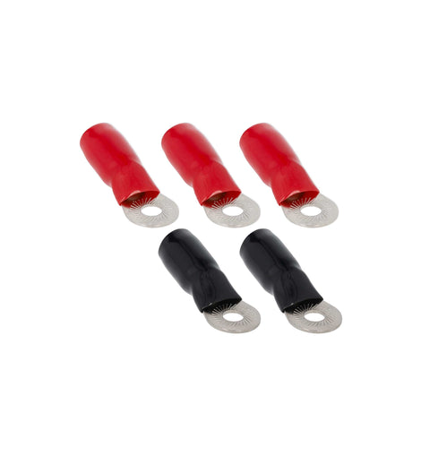 T-SPEC V8-RTN8 4 AWG 1/4IN Ring Terminal 5pk - v8 SERIES
