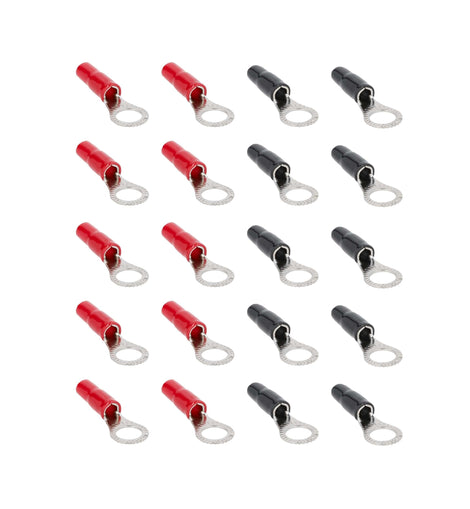 T-SPEC V8-ST1-20 4 AWG 1/4 inch Spade Terminals 20pk - v8 SERIES